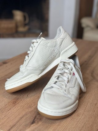 Zapatillas Adidas Piel Blancas Retro