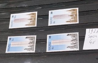 (nu351/356a)Definitive  Montserrat-Nauru  sc.50%