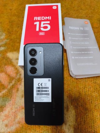Redmi 15 5G 8/256GB Nero Nuovo