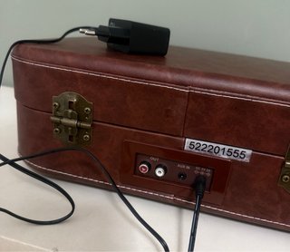 Tocadiscos Maleta Vintage Retro