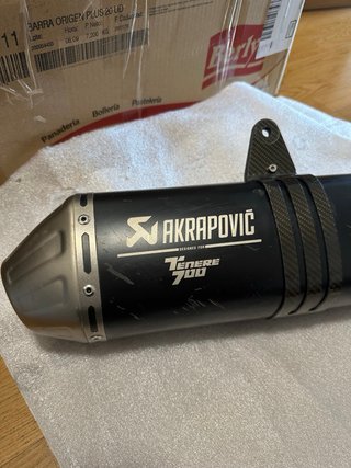 Escape Akrapovic Yamaha Tenere 700