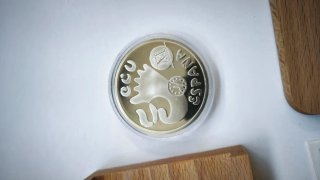 Moneda Plata 5 Ecus 1992 Certificado