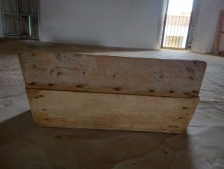 Artesa de madera para matanzas