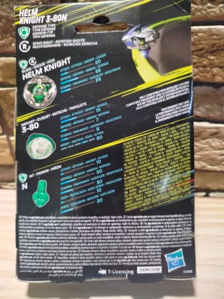Beyblade X Helm Knight 3-80N Kit inicial Beyblade