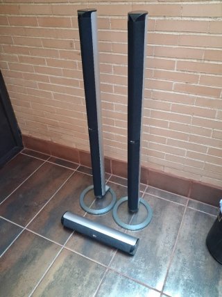 Lote Altavoces Home Cinema LG (100W - 6  ohmios)