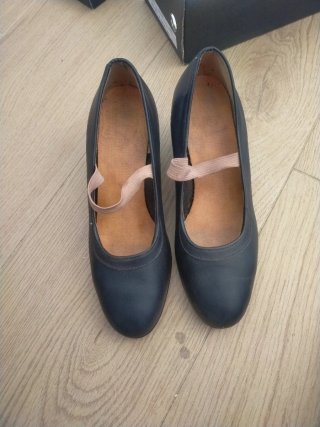 Zapatos de baile profesionales negros
