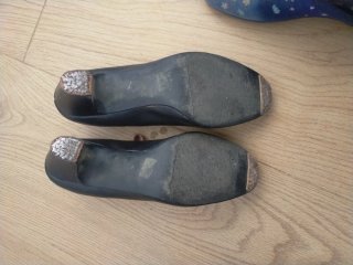 Zapatos de baile profesionales negros