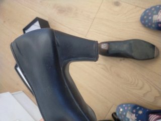 Zapatos de baile profesionales negros