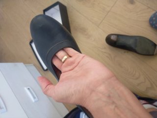 Zapatos de baile profesionales negros
