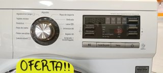 LAVADORA CARGA FRONTAL L.G 8 KG A+++ RPM 1400