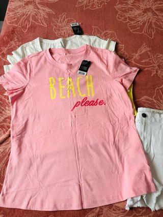 Lote 3 Camisetas y Pantalón Corto Verano