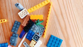 Lotte di 1 kg di pezzi Lego originali