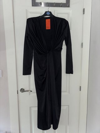 Vestido Negro Fiesta Nuevo con Etiqueta