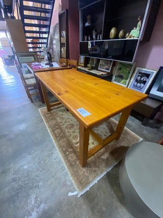 MESA EXTENSIBLE DE PINO