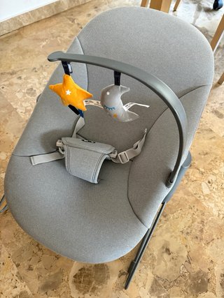 Hamaca bebé Kinderkraft gris