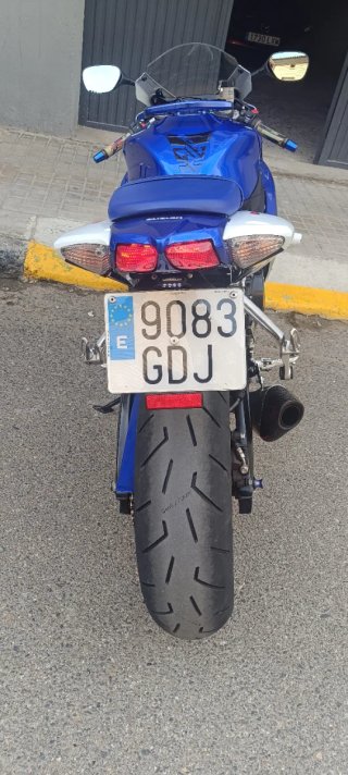 Suzuki GSX-R600 K8 Azul