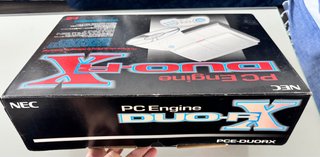 NEC PC Engine DUO-RX Hu Card Super CD Rom2 Jap