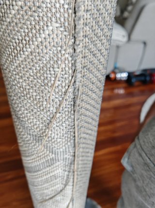 Alfombra geométrica gris y beige