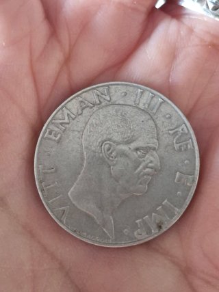 2Monete50CentesimiVittorioEmanuele III AMAGNETICHE