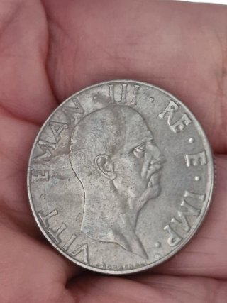 2Monete50CentesimiVittorioEmanuele III AMAGNETICHE