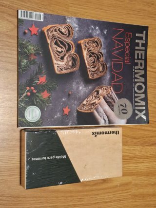 Molde para turrones Thermomix + Revista Navidad
