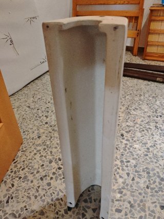 Lavabo de porcelana blanco