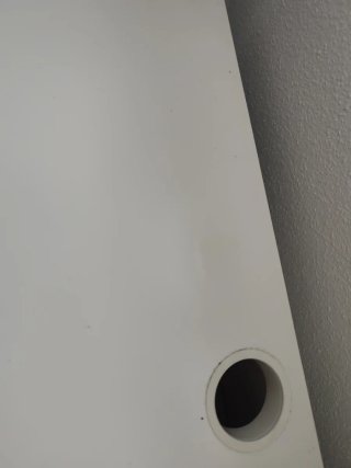 Escritorio Ikea Blanco y Madera