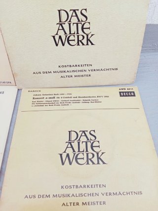 Lote 6 Vinilos Música Clásica Archiv Produktion