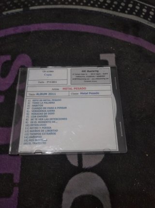 *Lote Rap Metal Pesado (vinilo+CD+copia maestra)