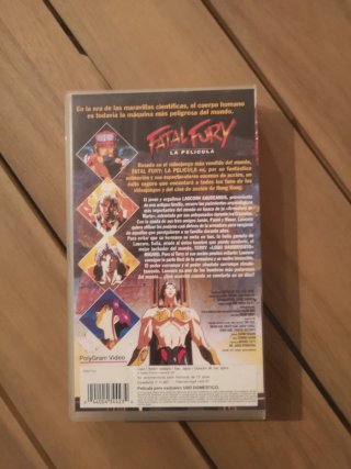 VHS Fatal Fury: La Película (Español)