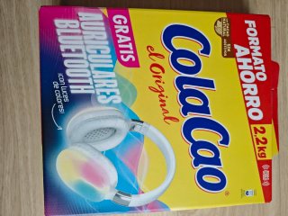 PRECINTADO Cascos Bluetooth ColaCao