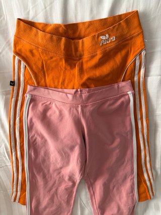 Pack 2 leggings cortos