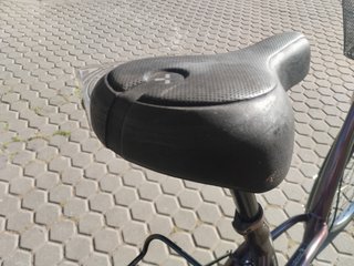 Bicicleta Paseo 26" Morada con Cesta