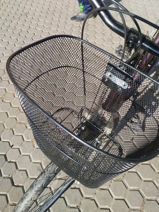 Bicicleta Paseo 26" Morada con Cesta
