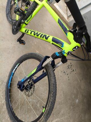 Bicicleta Btwin Montaña Verde