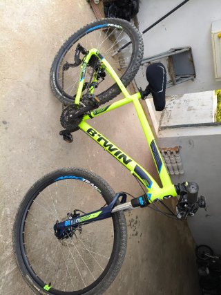 Bicicleta Btwin Montaña Verde