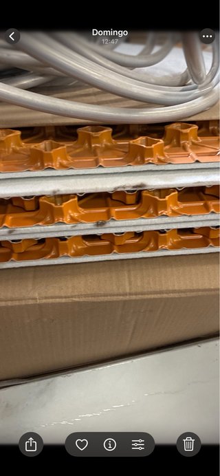 Lote cajas suelo radiante