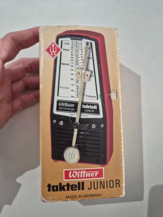 Metrónomo Wittner Taktell Junior  Made in Germany
