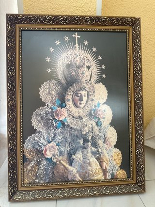 Cuadro Virgen del Rocío - Antigüedad 40+ años