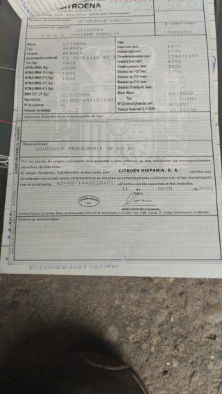Citroen C5 2001