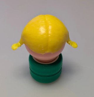 Educalux Minitou vintage figura niña.