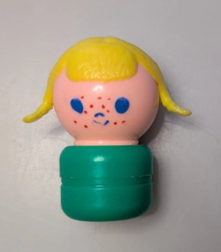 Educalux Minitou vintage figura niña.