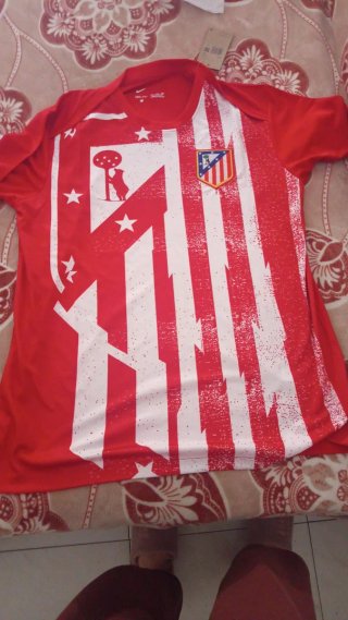 Camiseta Nike Roja y Blanca