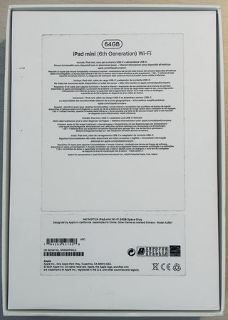 Apple iPad Mini 6 gen Plata + Apple Pencil 2 gen