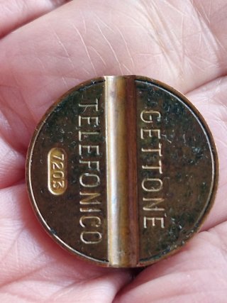 Gettone telefonico  7203