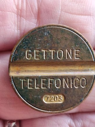 Gettone telefonico  7203
