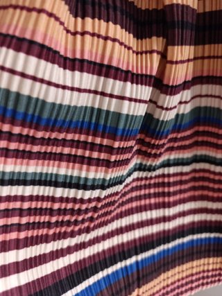 Vestido Zara Rayas Multicolor
