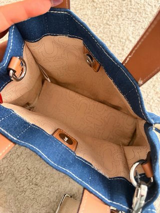 Bolso True Religion Azul y Marrón