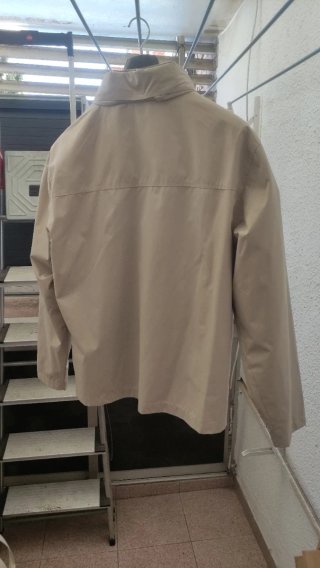 Chaqueta de entretiempo hombre beige