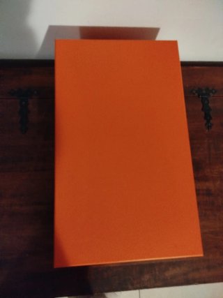 Hermes Scatola e Sacchetto Arancioni